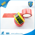 Anti-counterfeiting tamper evident adhesive void open tape
